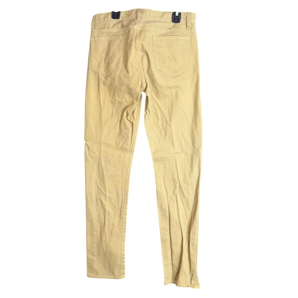 J Crew Mens Size 29x32 The Driggs Pants Tan/Khaki Slim Fit Corded Chino Corduroy